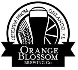 ORANGE BLOSSOM BREWING CO. CHEERS FROM ORLANDO, FL trademark