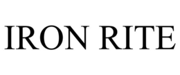 IRON RITE trademark