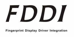 FDDI FINGERPRINT DISPLAY DRIVER INTEGRATION trademark