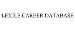 LEXILE CAREER DATABASE trademark