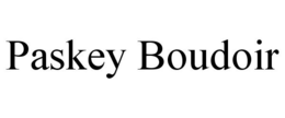 PASKEY BOUDOIR trademark