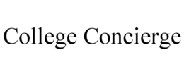 COLLEGE CONCIERGE trademark