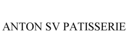 ANTON SV PATISSERIE trademark