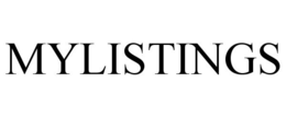 MYLISTINGS trademark
