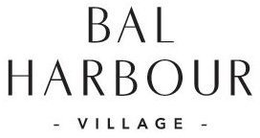BAL HARBOUR VILLAGE trademark
