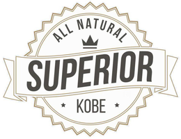 ALL NATURAL SUPERIOR KOBE trademark
