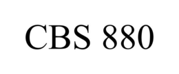 CBS 880 trademark