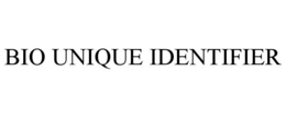 BIO UNIQUE IDENTIFIER trademark