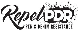REPEL PDR PEN & DENIM RESISTANCE trademark