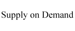 SUPPLY ON DEMAND trademark