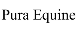 PURA EQUINE trademark
