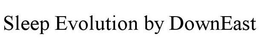 SLEEP EVOLUTION BY DOWNEAST trademark