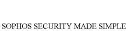SOPHOS SECURITY MADE SIMPLE trademark
