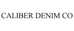 CALIBER DENIM CO trademark