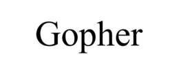 GOPHER trademark