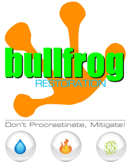 BULLFROG RESTORATION DON'T PROCRASTINATE, MITIGATE! trademark