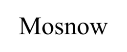 MOSNOW trademark