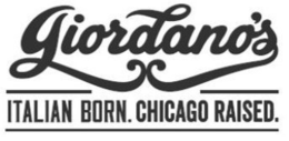 GIORDANO'S ITALIAN BORN. CHICAGO RAISED. trademark