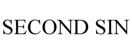 SECOND SIN trademark