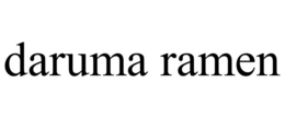 DARUMA RAMEN trademark