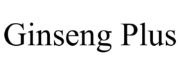 GINSENG PLUS trademark