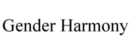 GENDER HARMONY trademark
