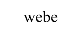 WEBE trademark