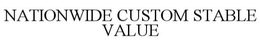 NATIONWIDE CUSTOM STABLE VALUE trademark