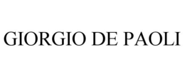 GIORGIO DE PAOLI trademark