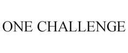 ONE CHALLENGE trademark