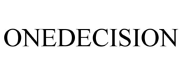 ONEDECISION trademark