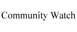 COMMUNITY WATCH trademark