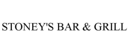 STONEY'S BAR & GRILL trademark