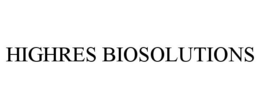 HIGHRES BIOSOLUTIONS trademark