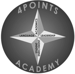 4POINTS ACADEMY LANGUAGE LEADERSHIP STUDENT ENRICHMENT ACADEMICS trademark