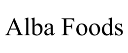 ALBA FOODS trademark