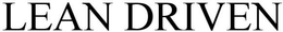 LEAN DRIVEN trademark