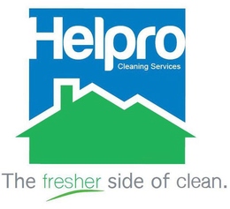 HELPRO CLEANING SERVICES THE FRESHER SIDE OF CLEAN. trademark