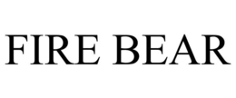 FIRE BEAR trademark