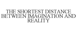 THE SHORTEST DISTANCE BETWEEN IMAGINATION AND REALITY trademark