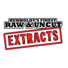 HUMBOLDT'S FINEST RAW & UNCUT EXTRACTS trademark