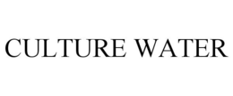 CULTURE WATER trademark
