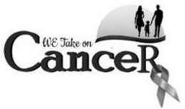 WE TAKE ON CANCER trademark