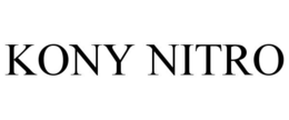KONY NITRO trademark