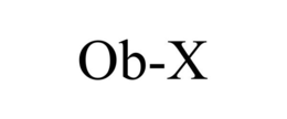 OB-X trademark