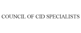 COUNCIL OF CID SPECIALISTS trademark