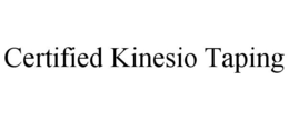 CERTIFIED KINESIO TAPING trademark