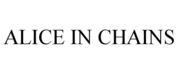 ALICE IN CHAINS trademark