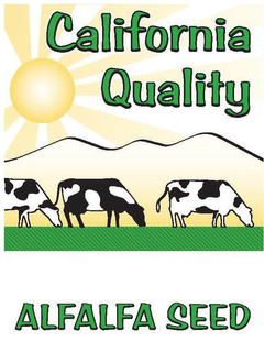 CALIFORNIA QUALITY ALFALFA SEED trademark