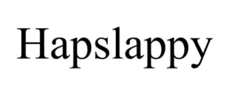 HAPSLAPPY trademark